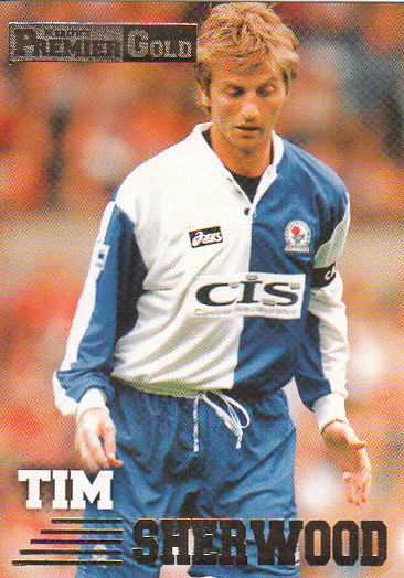 Tim Sherwood Blackburn Rovers 1996/97 Merlin's Premier Gold #22